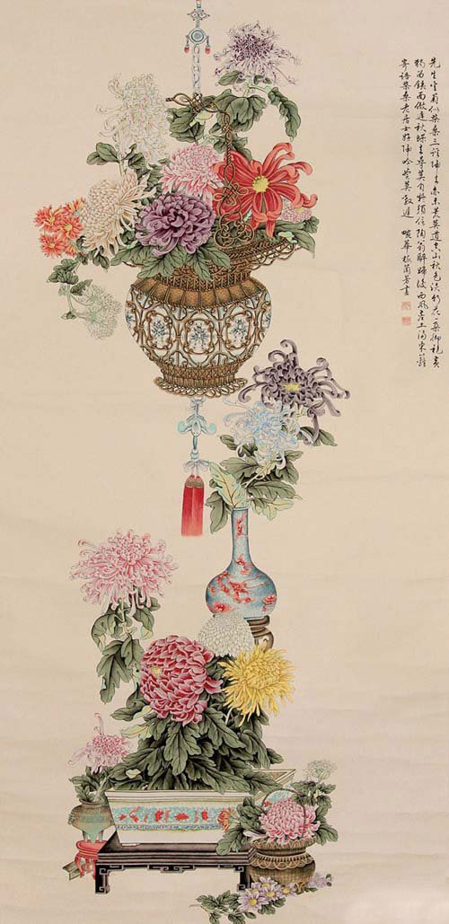 京剧大师梅兰芳先生的国画作品你见过吗？